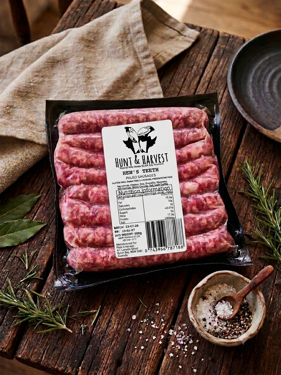 Hen’s Teeth Sausage
