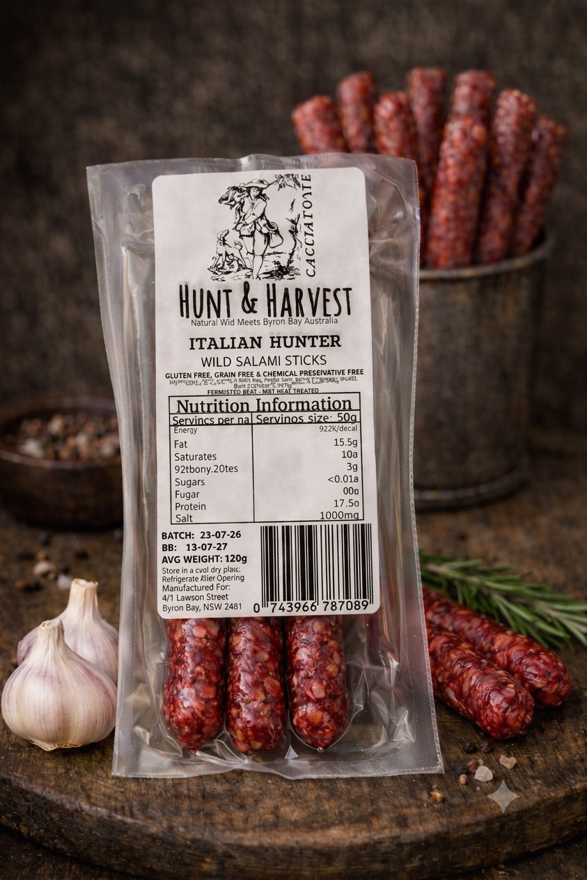 Italian Hunter Salami Sticks