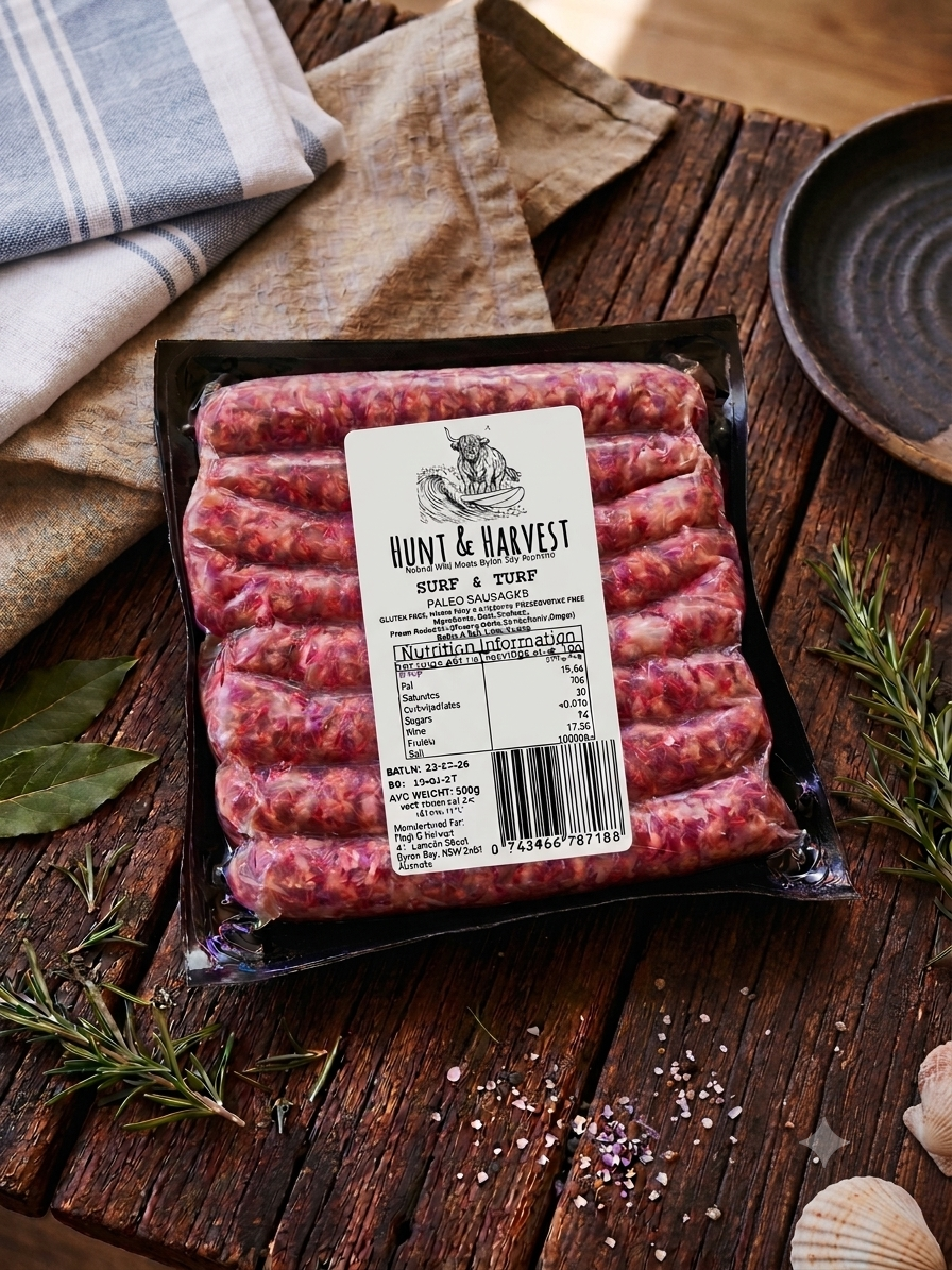 Surf n Turf Sausage