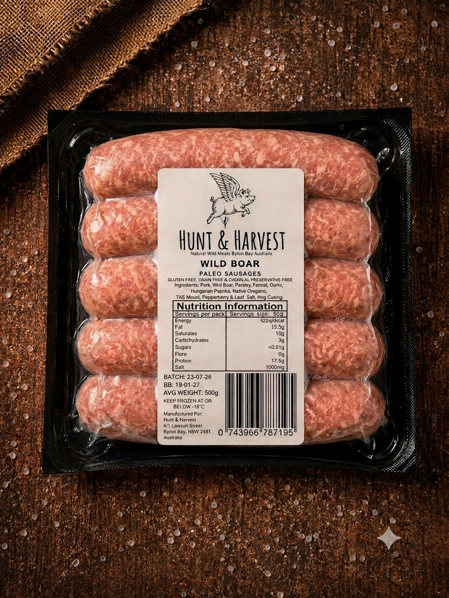 Wild Boar Sausage